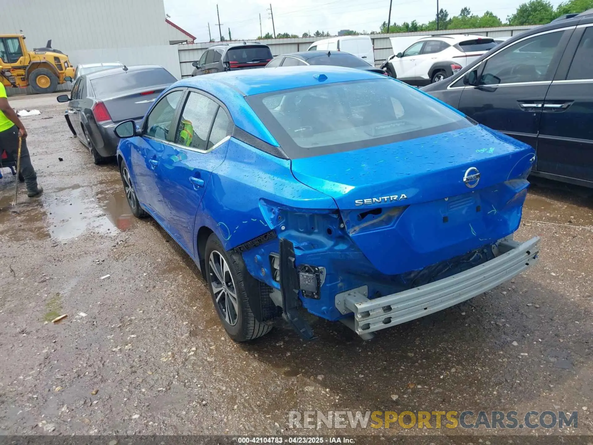 3 Photograph of a damaged car 3N1AB8CV8NY256729 NISSAN SENTRA 2022