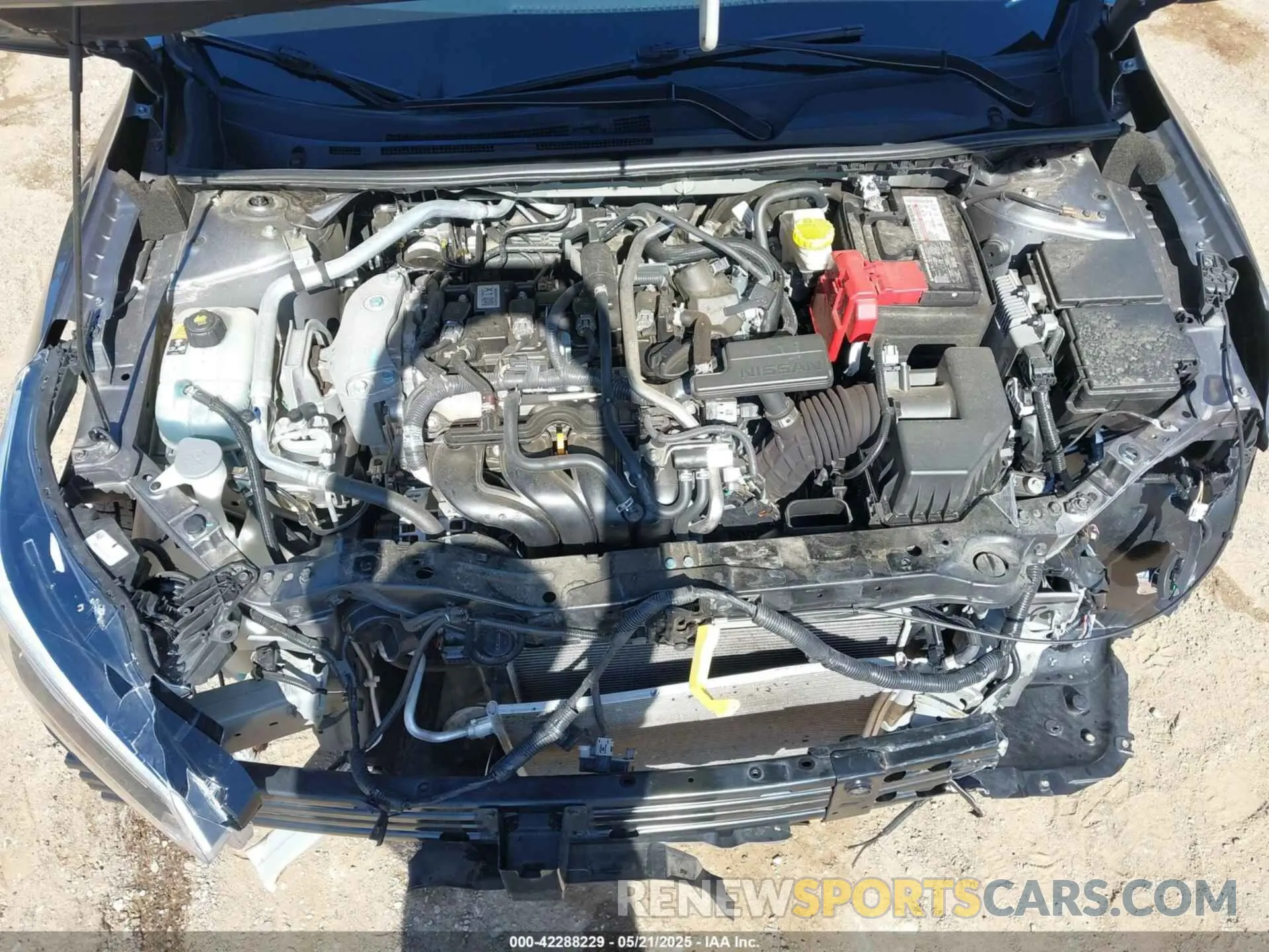 10 Photograph of a damaged car 3N1AB8CV8NY265236 NISSAN SENTRA 2022