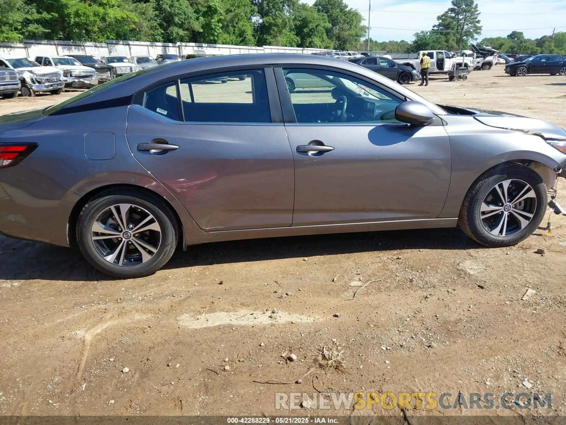 14 Photograph of a damaged car 3N1AB8CV8NY265236 NISSAN SENTRA 2022