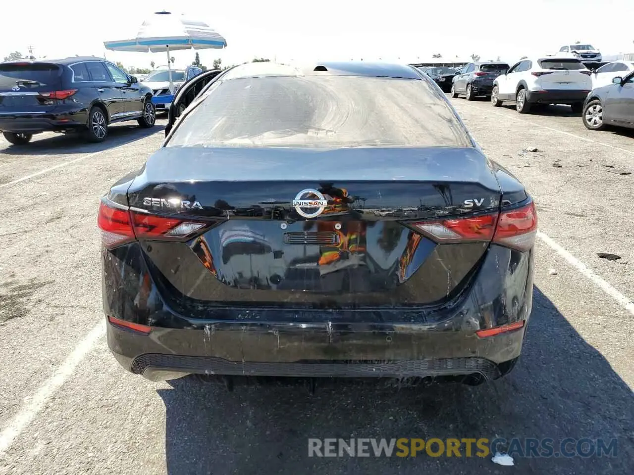 6 Photograph of a damaged car 3N1AB8CV8NY271411 NISSAN SENTRA 2022