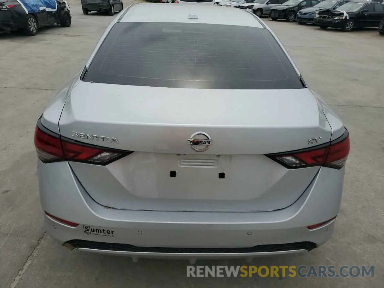 6 Photograph of a damaged car 3N1AB8CV8NY273417 NISSAN SENTRA 2022