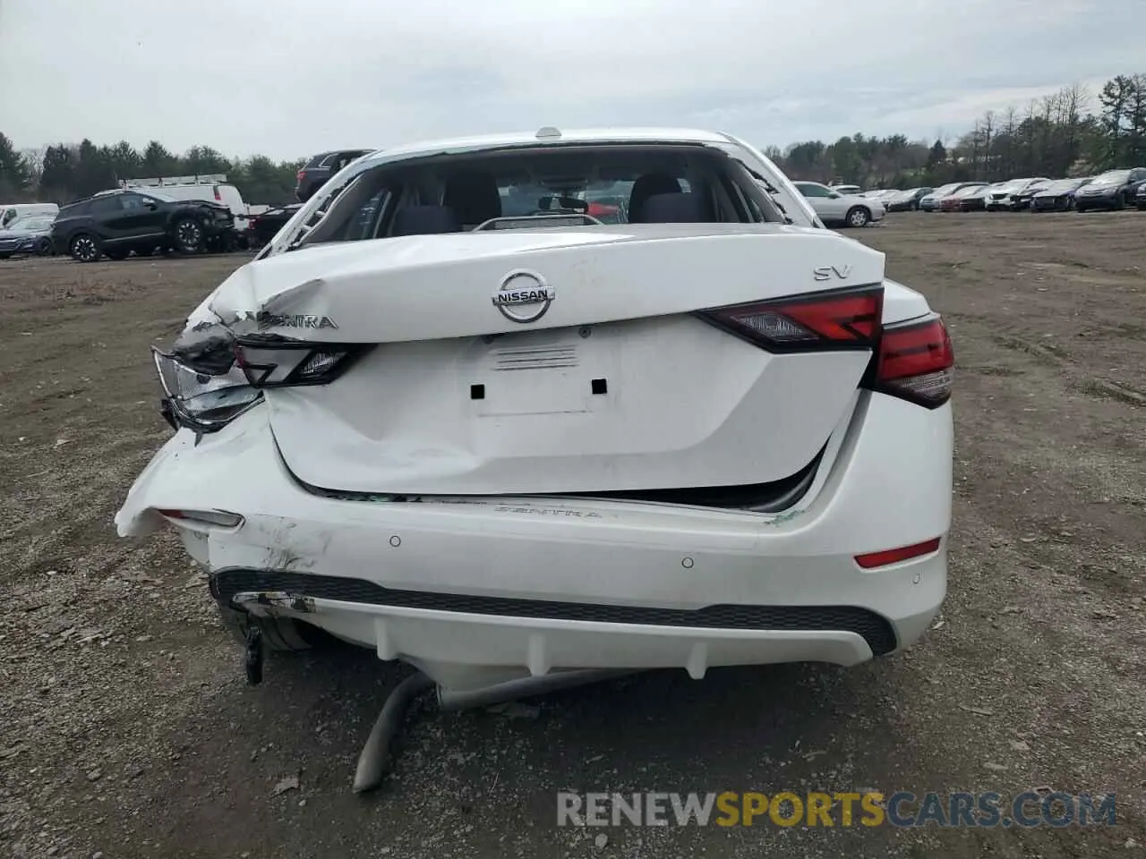 6 Photograph of a damaged car 3N1AB8CV8NY274003 NISSAN SENTRA 2022