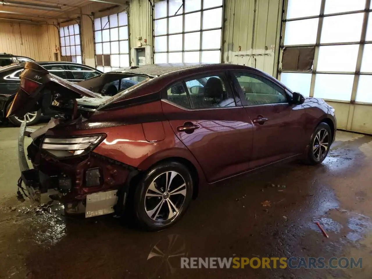 3 Photograph of a damaged car 3N1AB8CV8NY300423 NISSAN SENTRA 2022