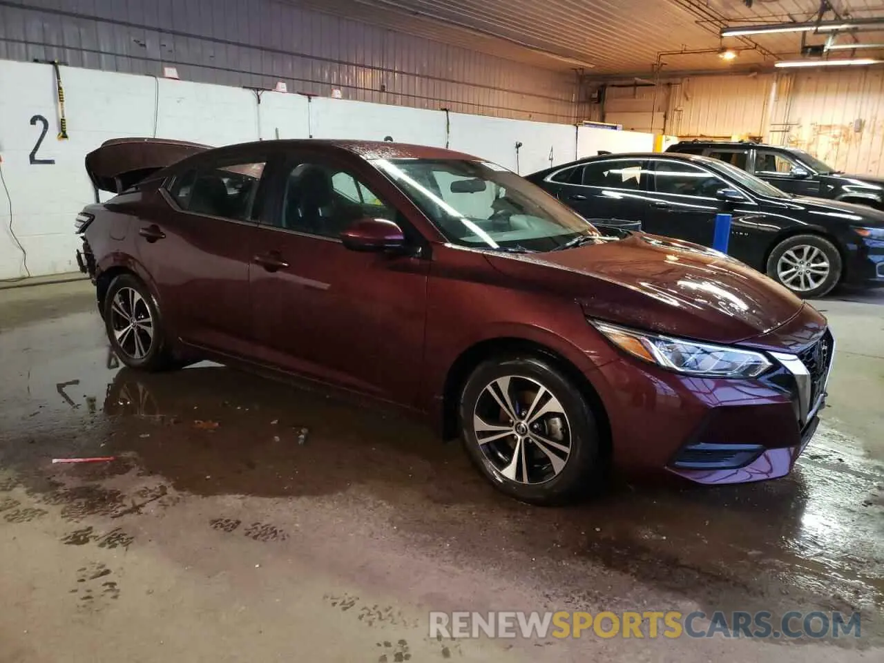 4 Photograph of a damaged car 3N1AB8CV8NY300423 NISSAN SENTRA 2022