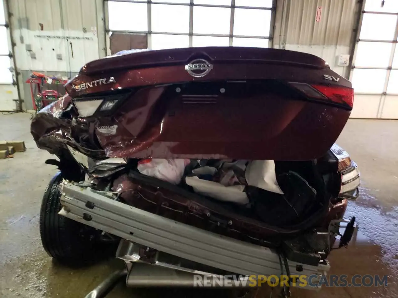 6 Photograph of a damaged car 3N1AB8CV8NY300423 NISSAN SENTRA 2022
