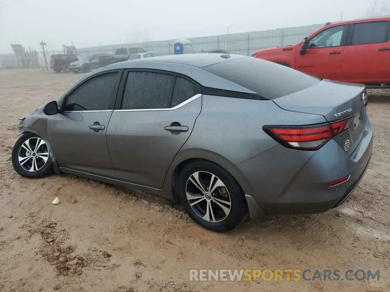 2 Photograph of a damaged car 3N1AB8CV8NY304116 NISSAN SENTRA 2022