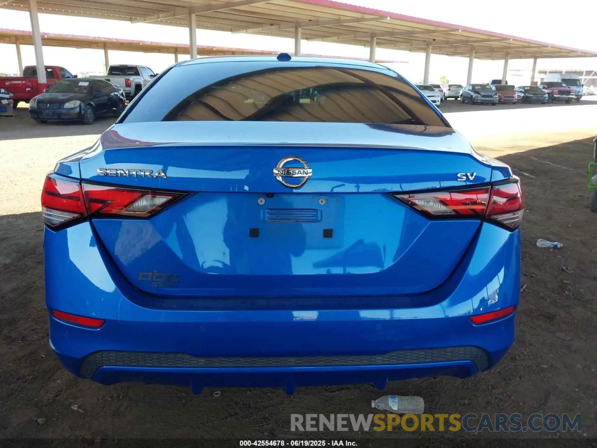 16 Photograph of a damaged car 3N1AB8CV8NY306111 NISSAN SENTRA 2022