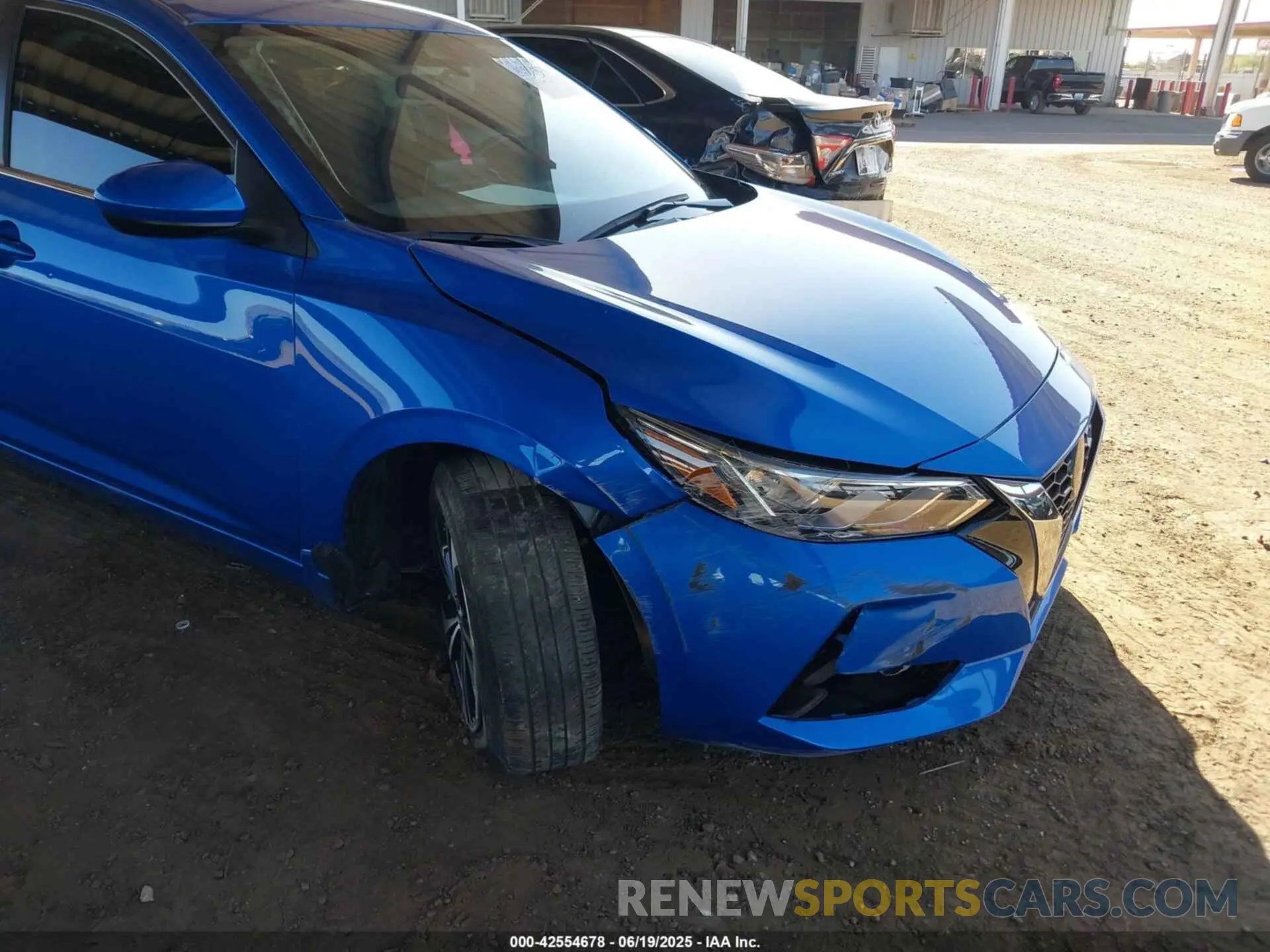 6 Photograph of a damaged car 3N1AB8CV8NY306111 NISSAN SENTRA 2022