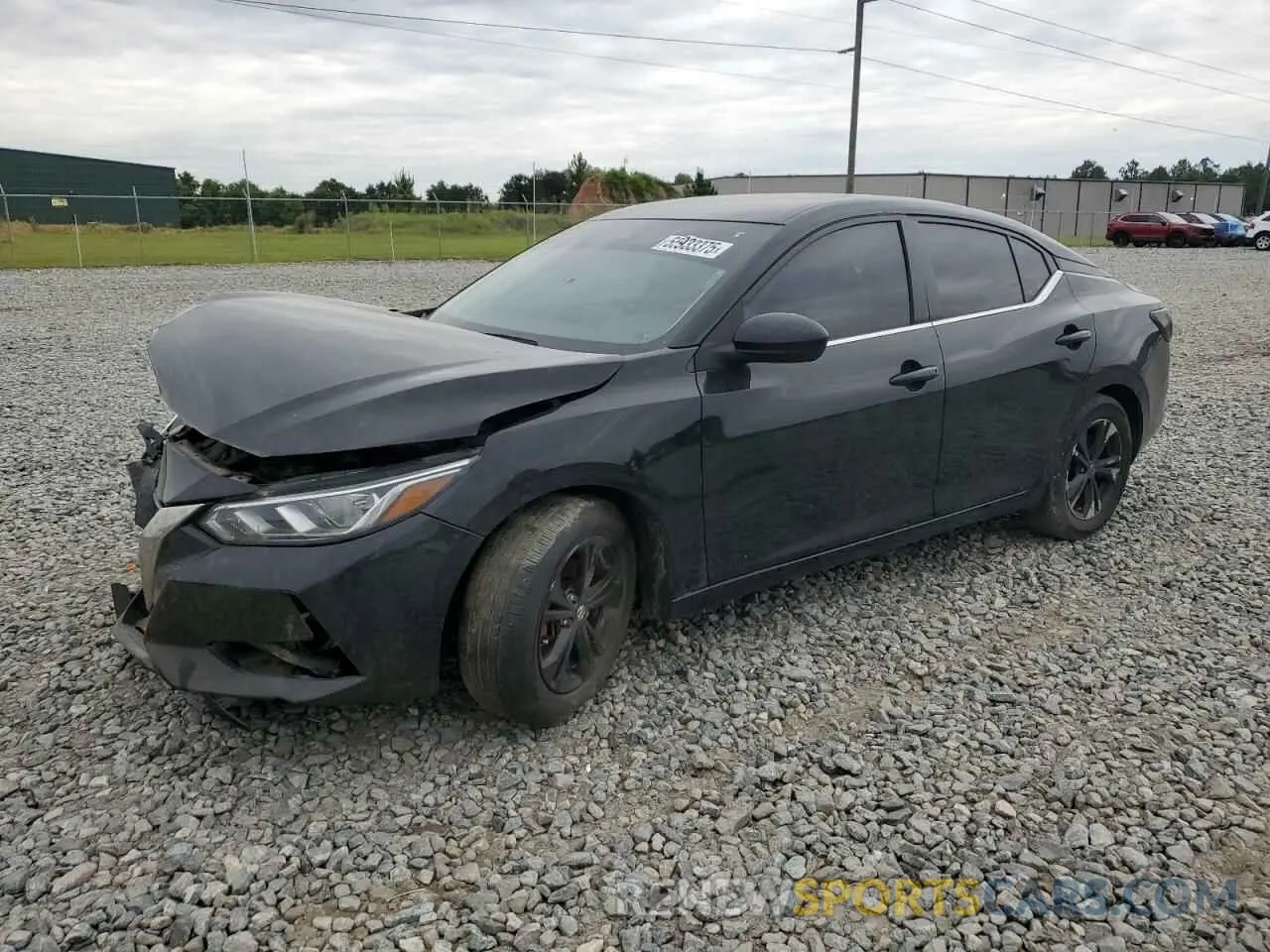 1 Photograph of a damaged car 3N1AB8CV8NY316962 NISSAN SENTRA 2022