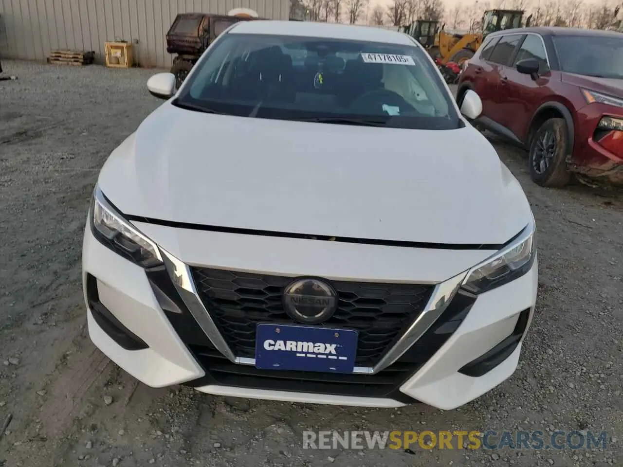 5 Photograph of a damaged car 3N1AB8CV8NY317271 NISSAN SENTRA 2022