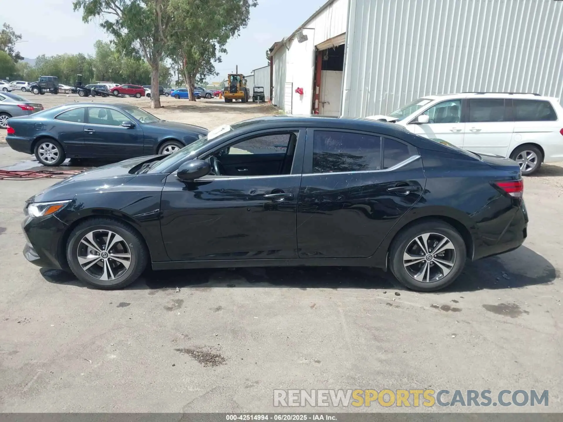 14 Photograph of a damaged car 3N1AB8CV8NY321207 NISSAN SENTRA 2022