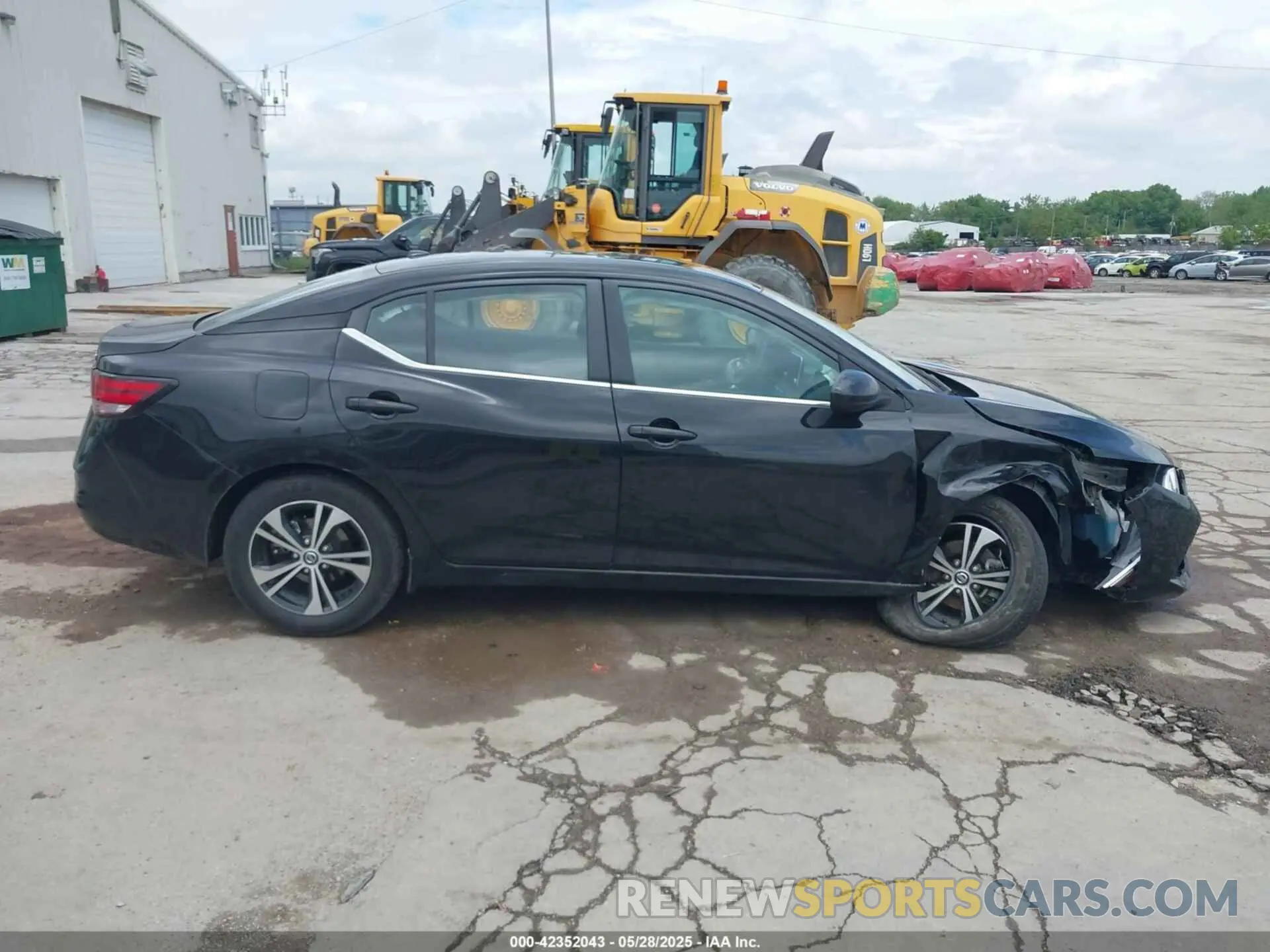 13 Photograph of a damaged car 3N1AB8CV9NY203411 NISSAN SENTRA 2022