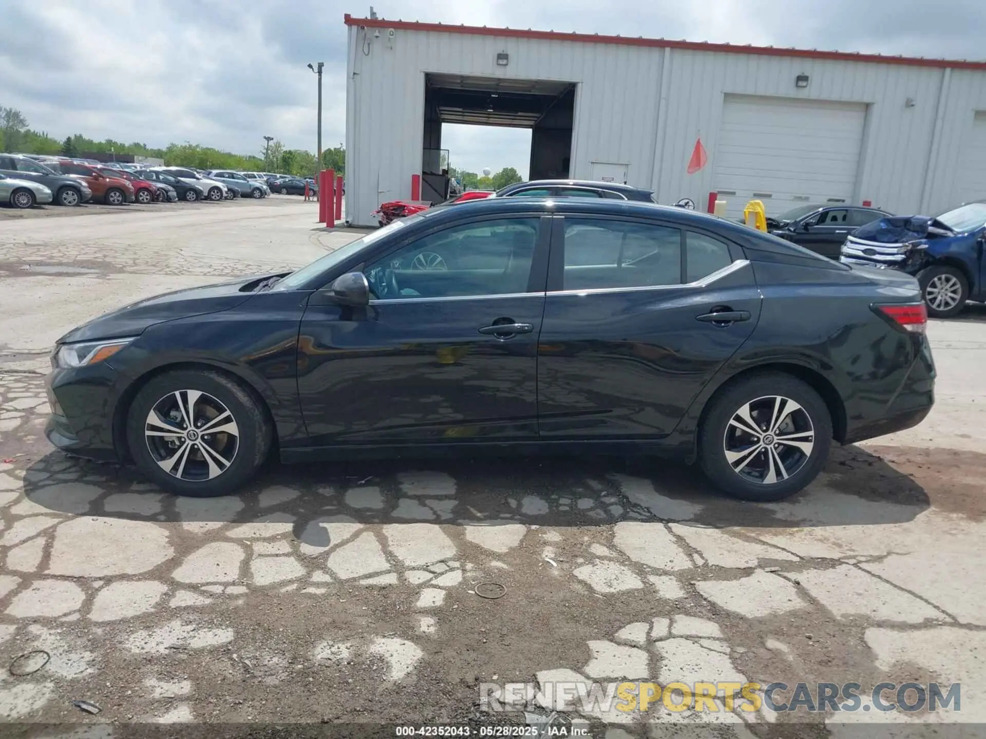 14 Photograph of a damaged car 3N1AB8CV9NY203411 NISSAN SENTRA 2022