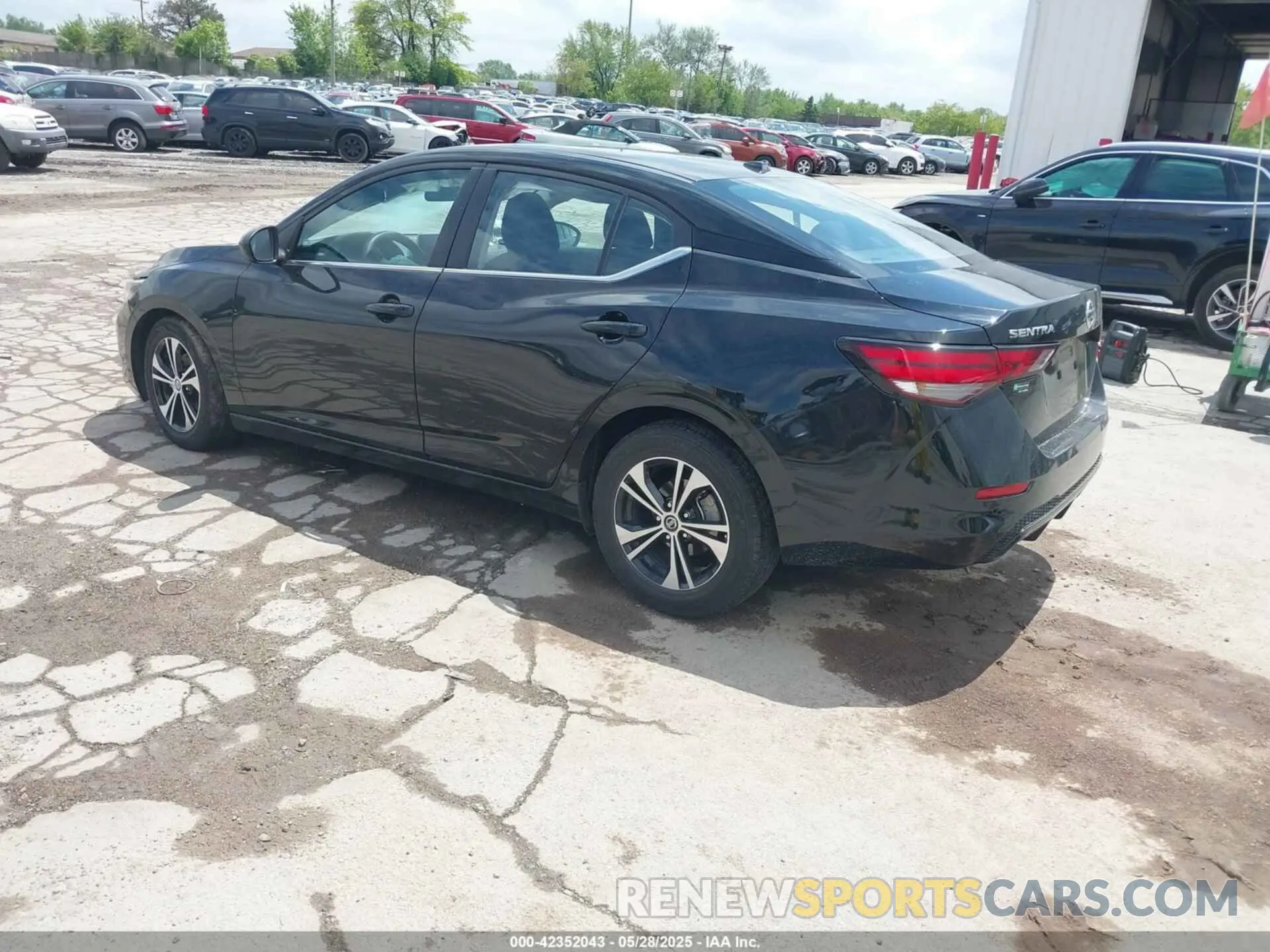 3 Photograph of a damaged car 3N1AB8CV9NY203411 NISSAN SENTRA 2022