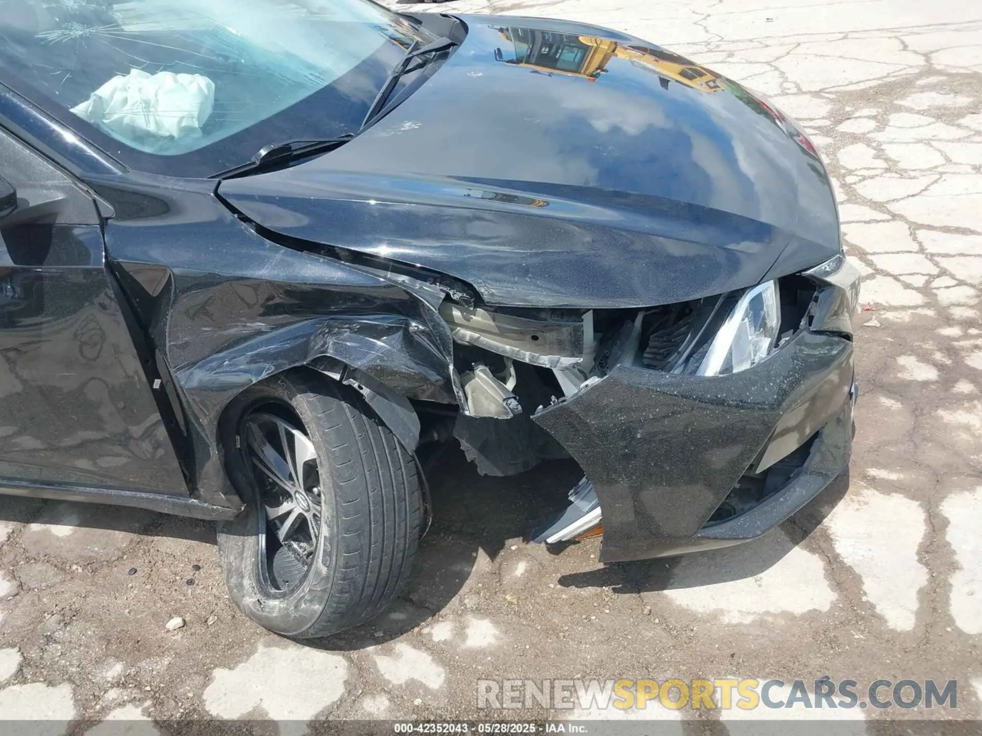 6 Photograph of a damaged car 3N1AB8CV9NY203411 NISSAN SENTRA 2022