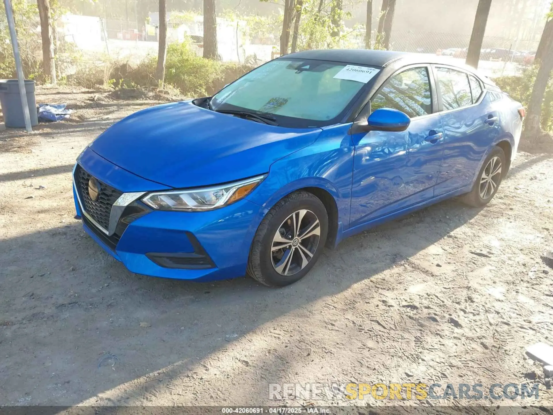 2 Photograph of a damaged car 3N1AB8CV9NY203912 NISSAN SENTRA 2022