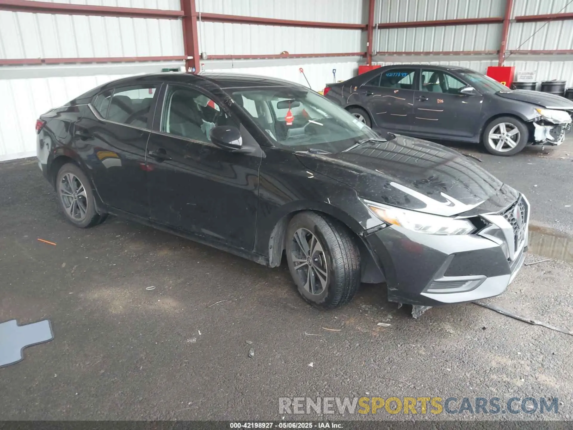 1 Photograph of a damaged car 3N1AB8CV9NY223254 NISSAN SENTRA 2022