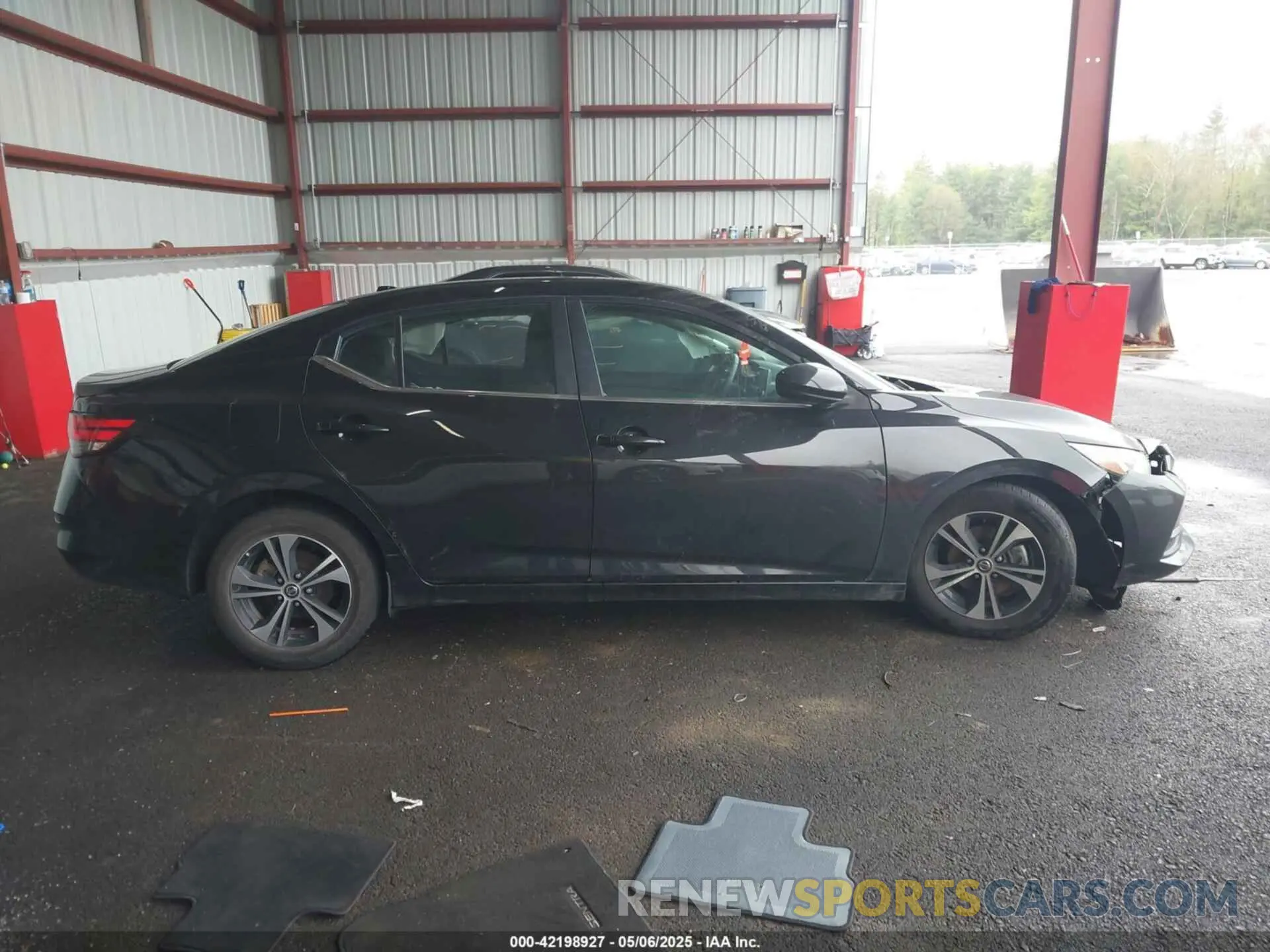 13 Photograph of a damaged car 3N1AB8CV9NY223254 NISSAN SENTRA 2022