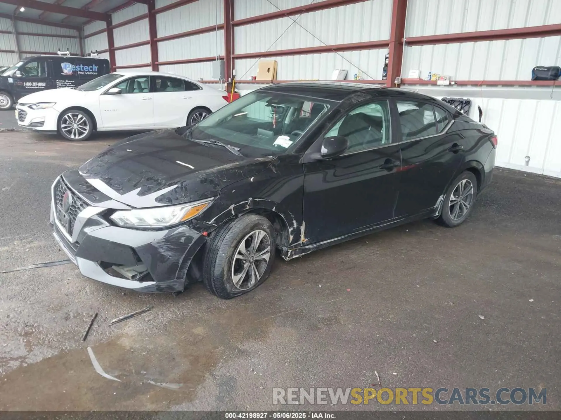 2 Photograph of a damaged car 3N1AB8CV9NY223254 NISSAN SENTRA 2022
