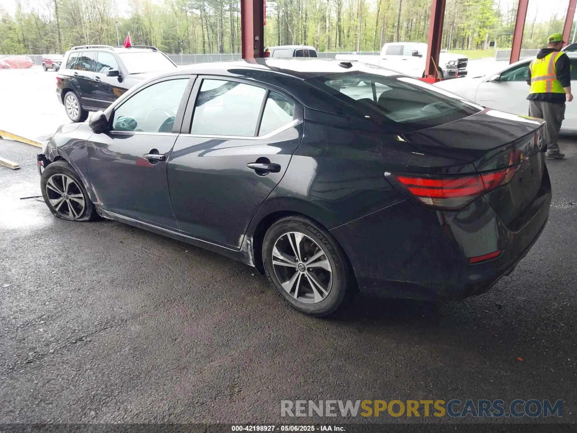 3 Photograph of a damaged car 3N1AB8CV9NY223254 NISSAN SENTRA 2022