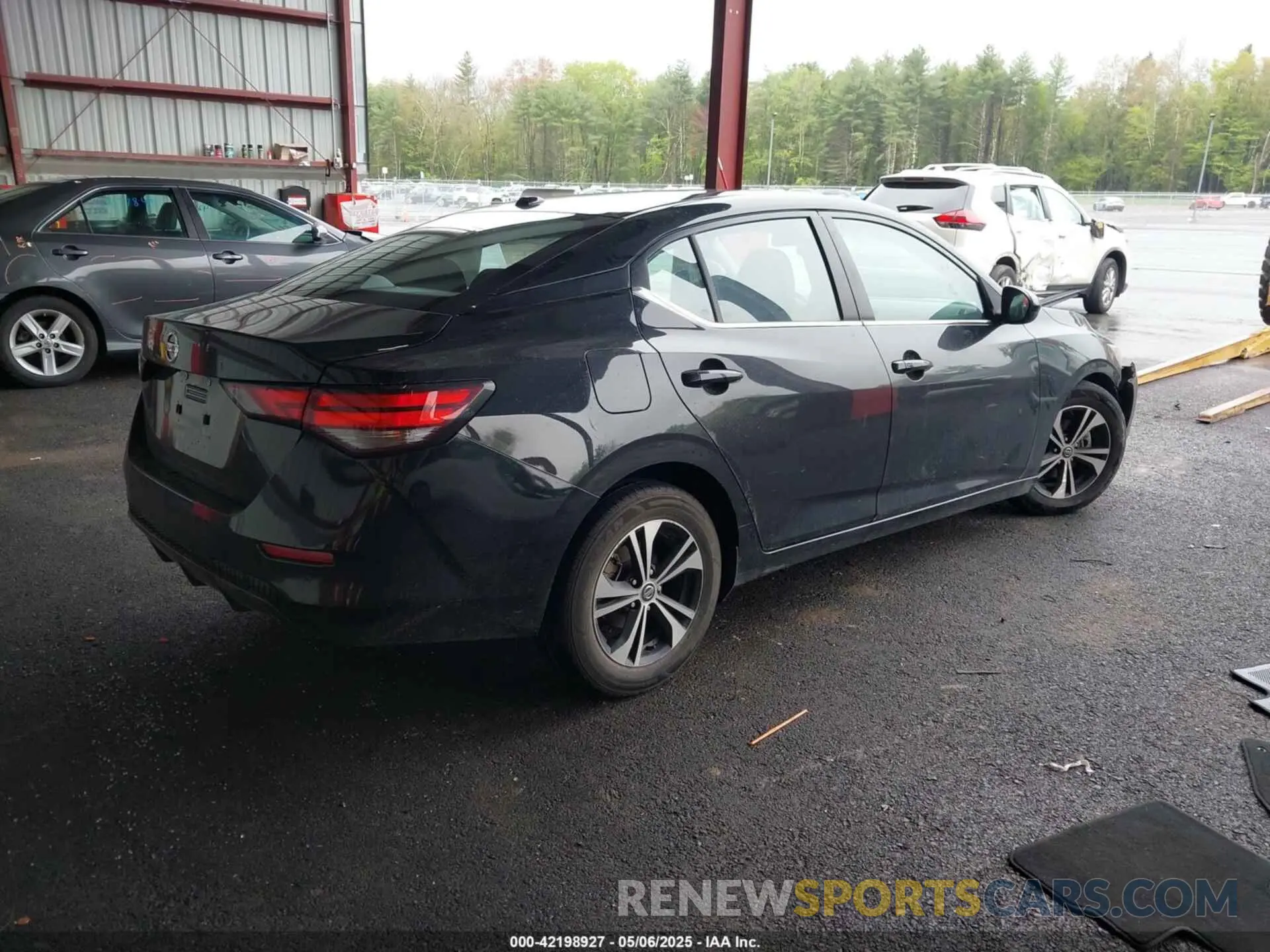 4 Photograph of a damaged car 3N1AB8CV9NY223254 NISSAN SENTRA 2022