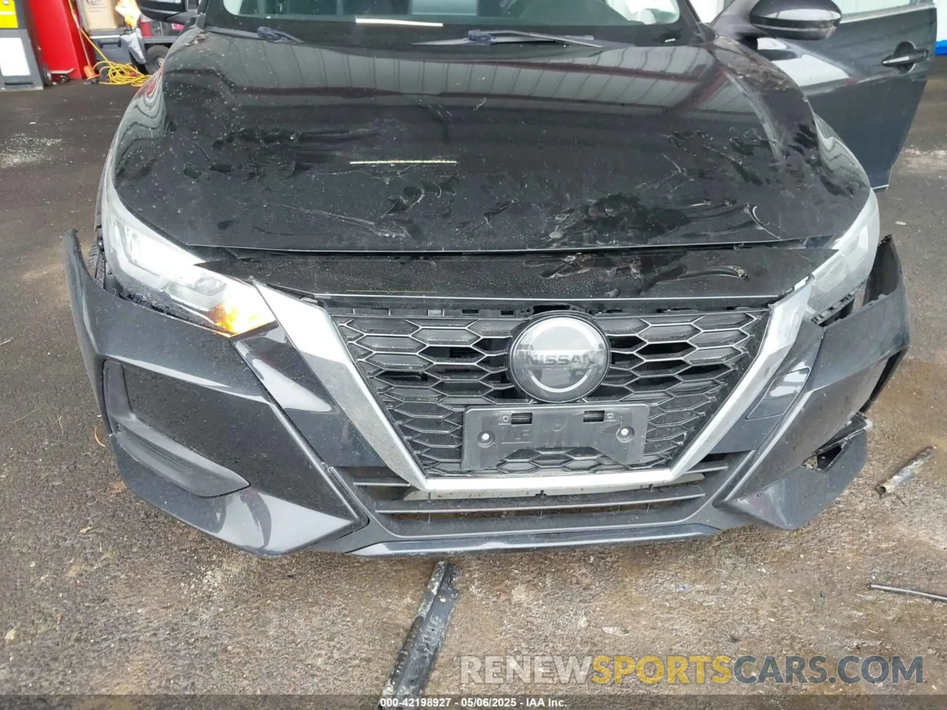 6 Photograph of a damaged car 3N1AB8CV9NY223254 NISSAN SENTRA 2022