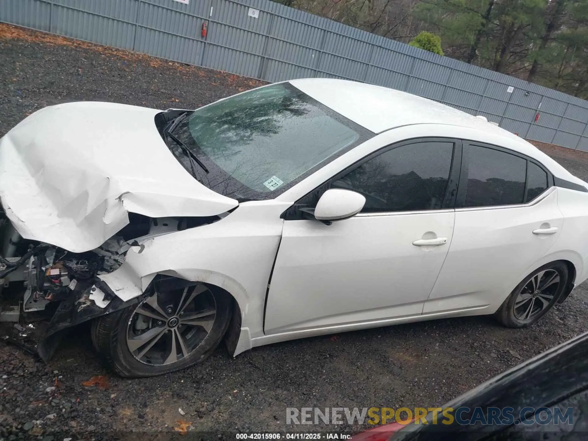 14 Photograph of a damaged car 3N1AB8CV9NY231497 NISSAN SENTRA 2022