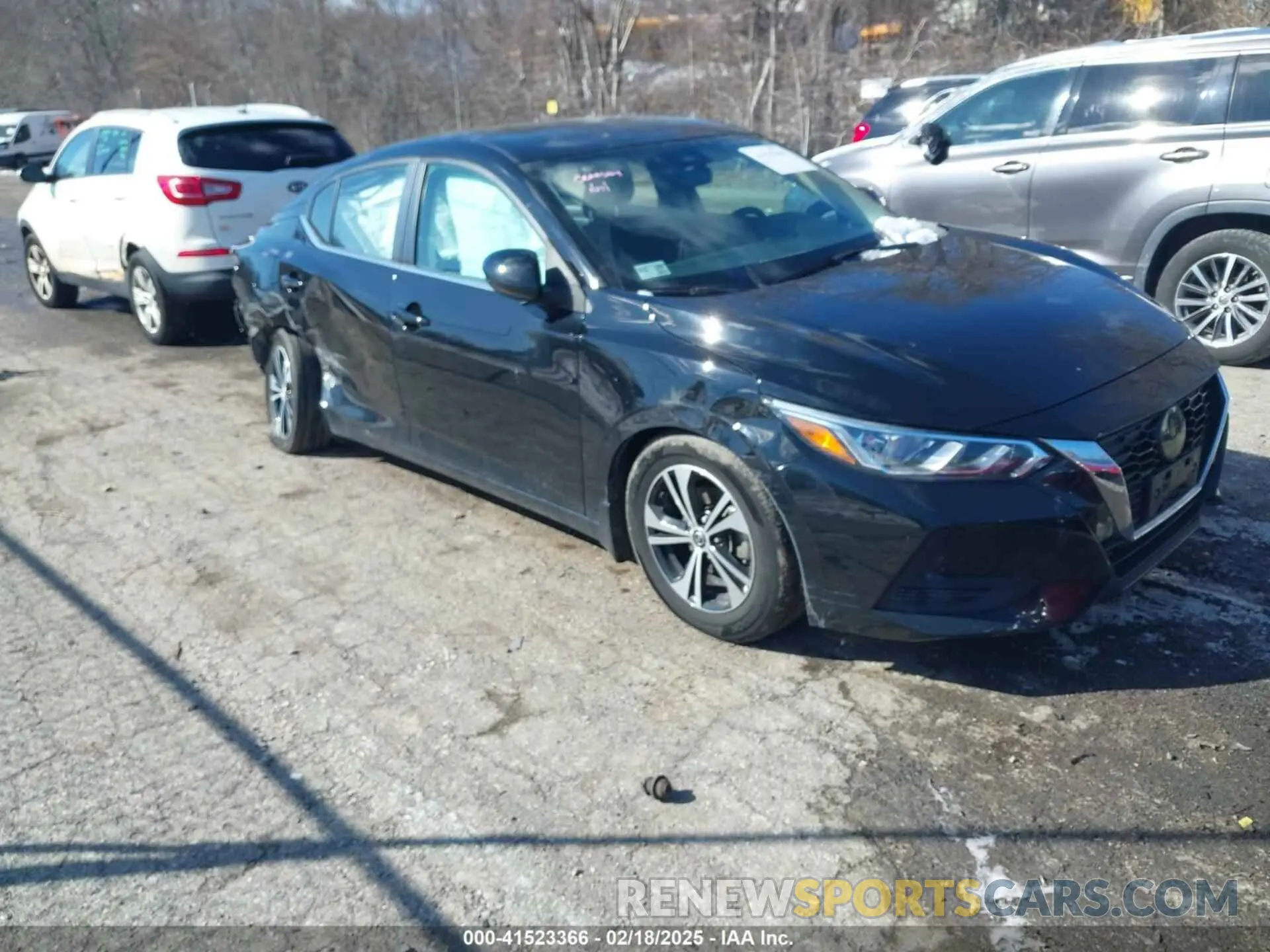 1 Photograph of a damaged car 3N1AB8CV9NY235680 NISSAN SENTRA 2022