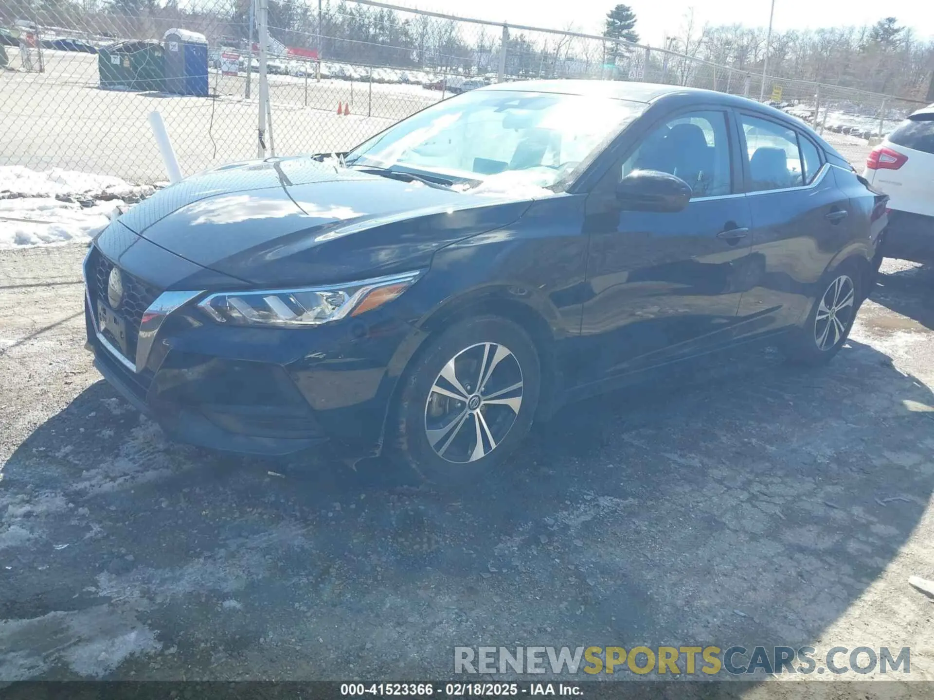 2 Photograph of a damaged car 3N1AB8CV9NY235680 NISSAN SENTRA 2022