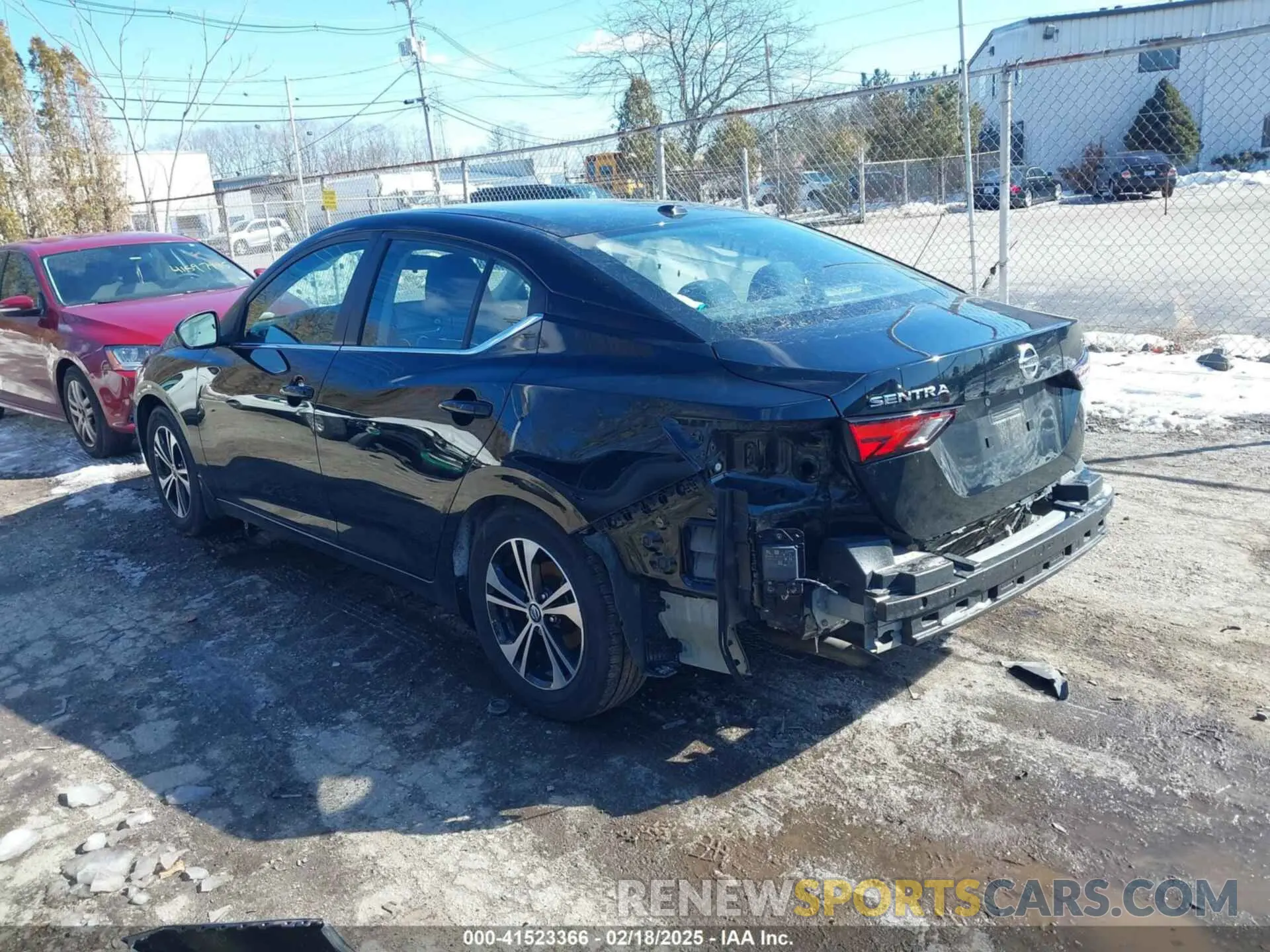 3 Photograph of a damaged car 3N1AB8CV9NY235680 NISSAN SENTRA 2022