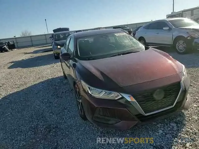 10 Photograph of a damaged car 3N1AB8CV9NY237171 NISSAN SENTRA 2022