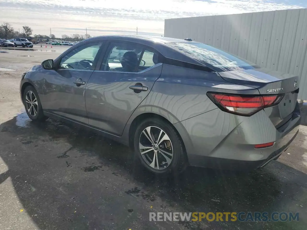 2 Photograph of a damaged car 3N1AB8CV9NY240989 NISSAN SENTRA 2022