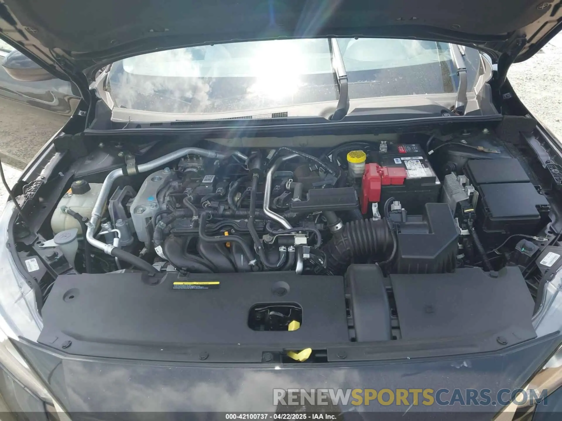 10 Photograph of a damaged car 3N1AB8CV9NY245898 NISSAN SENTRA 2022