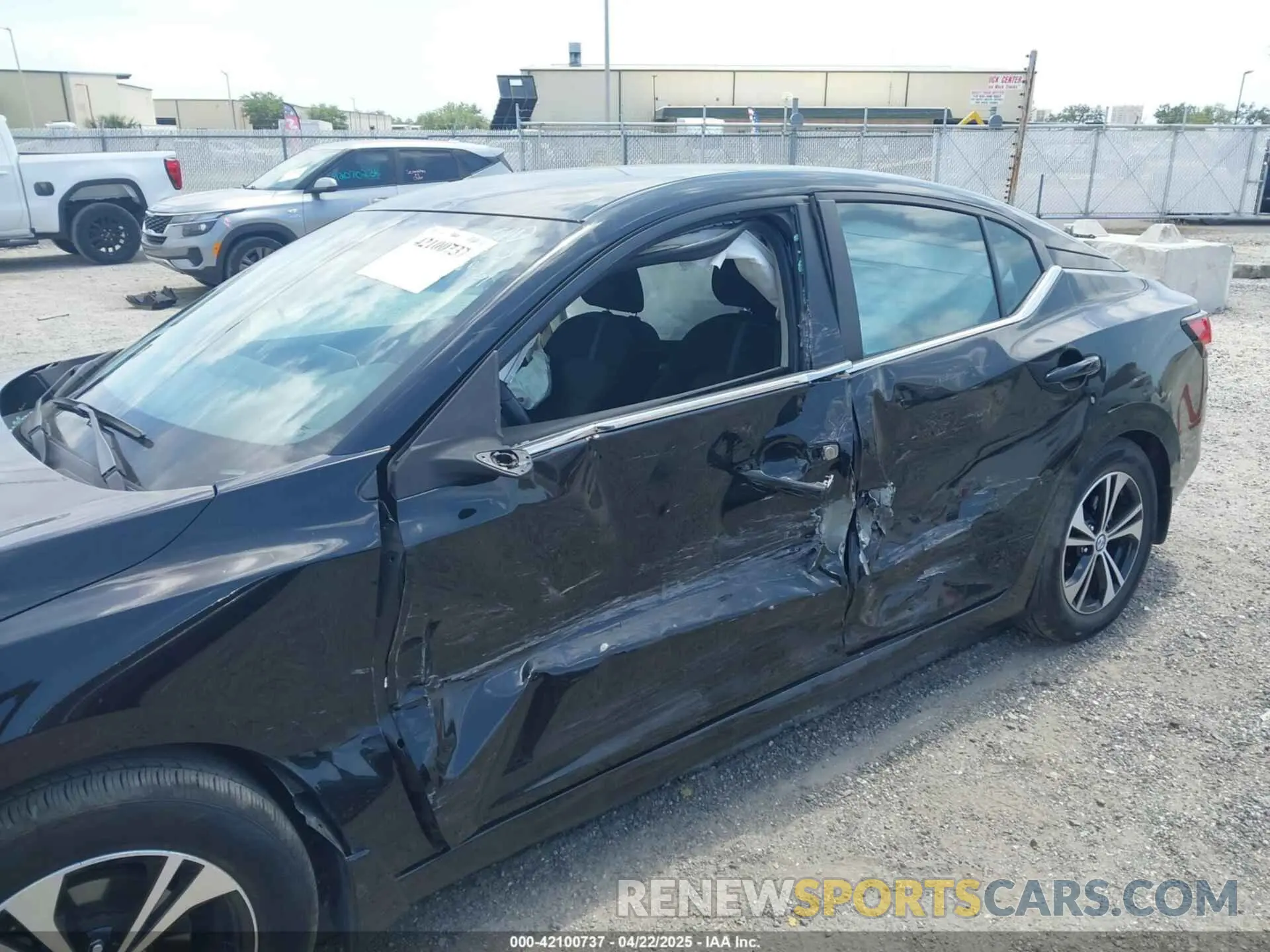 6 Photograph of a damaged car 3N1AB8CV9NY245898 NISSAN SENTRA 2022