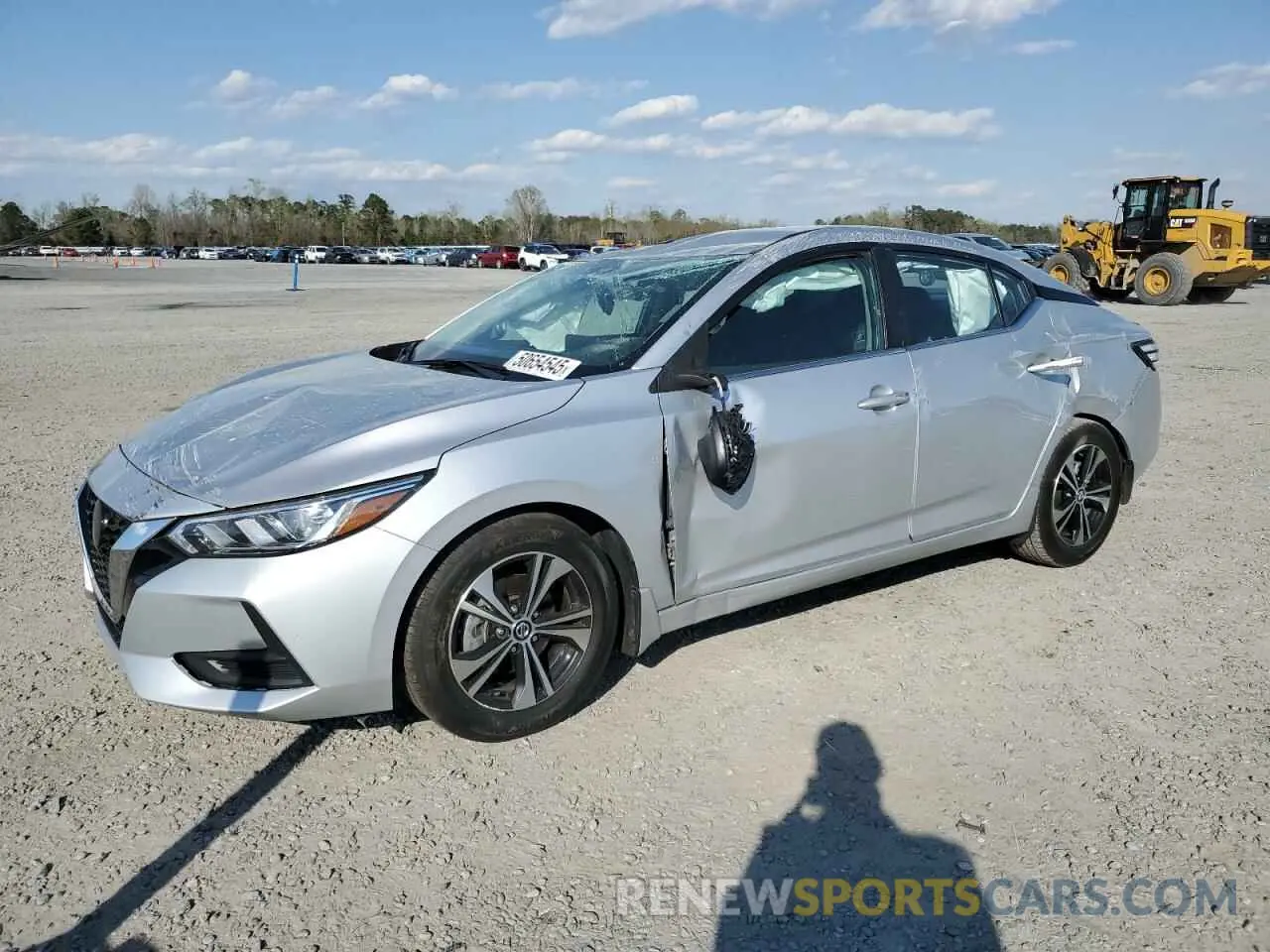 1 Photograph of a damaged car 3N1AB8CV9NY246453 NISSAN SENTRA 2022