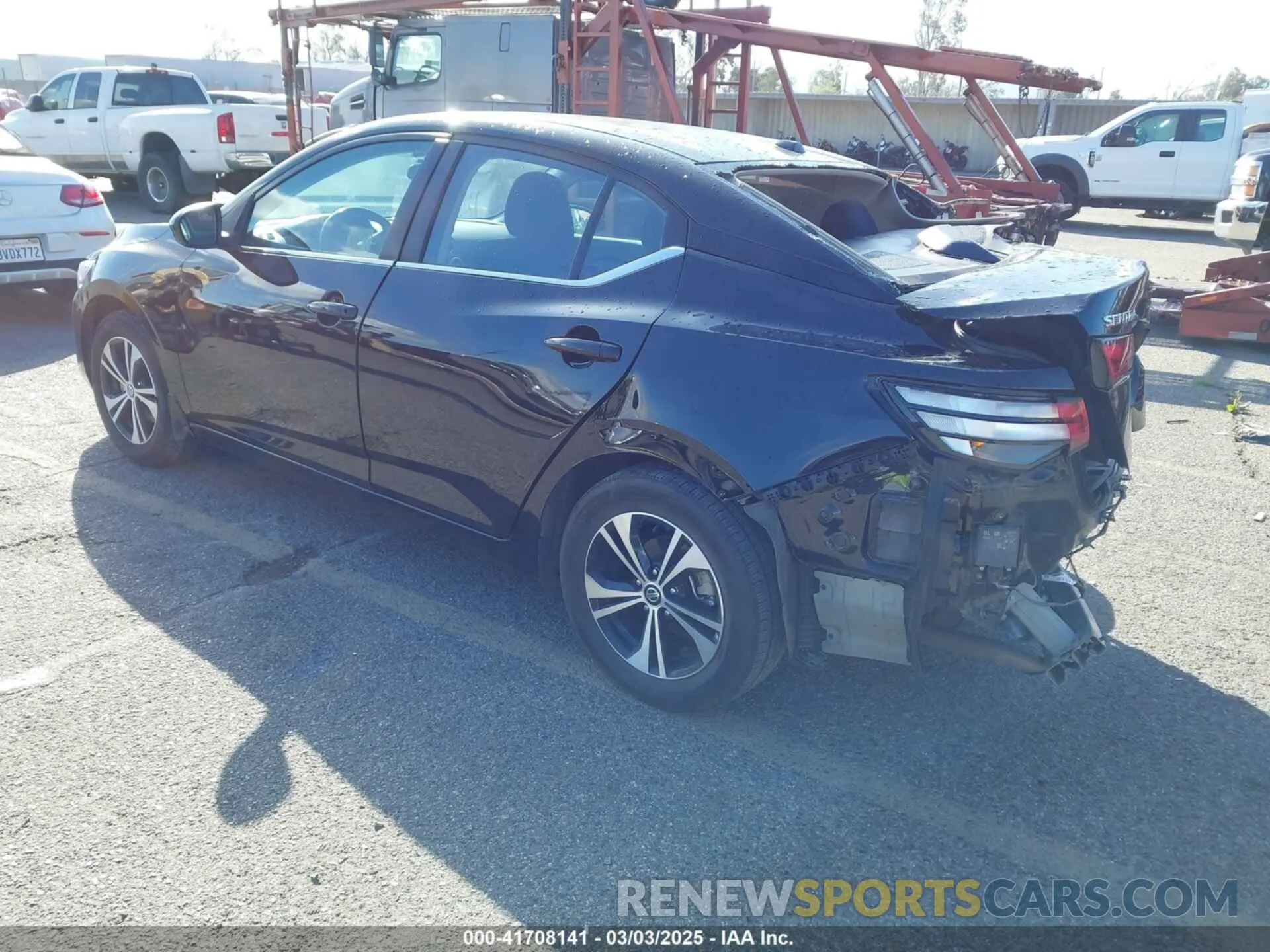 3 Photograph of a damaged car 3N1AB8CV9NY246940 NISSAN SENTRA 2022