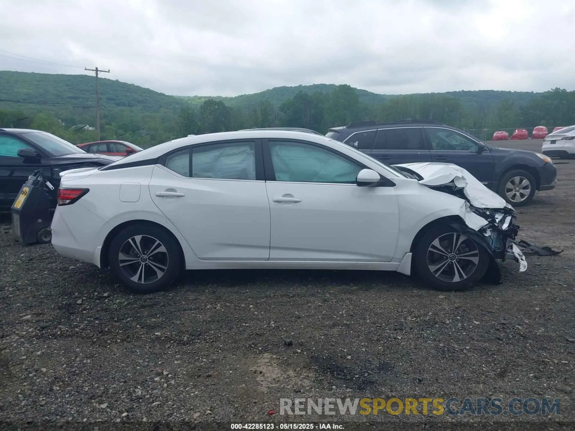 13 Photograph of a damaged car 3N1AB8CV9NY248929 NISSAN SENTRA 2022