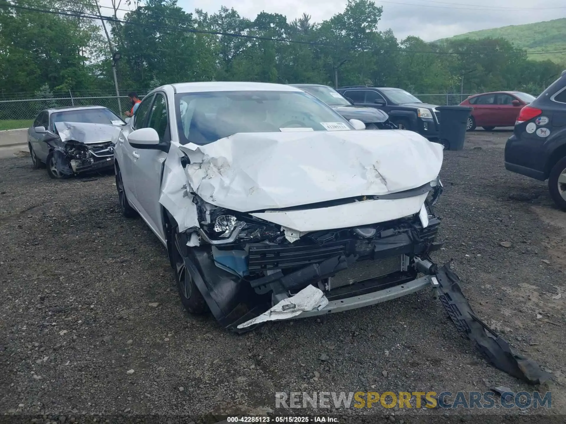 6 Photograph of a damaged car 3N1AB8CV9NY248929 NISSAN SENTRA 2022