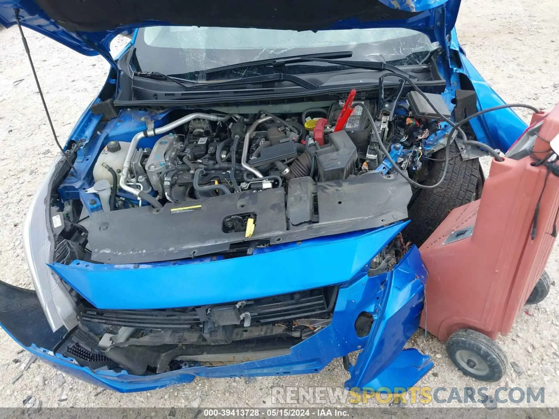 10 Photograph of a damaged car 3N1AB8CV9NY252172 NISSAN SENTRA 2022