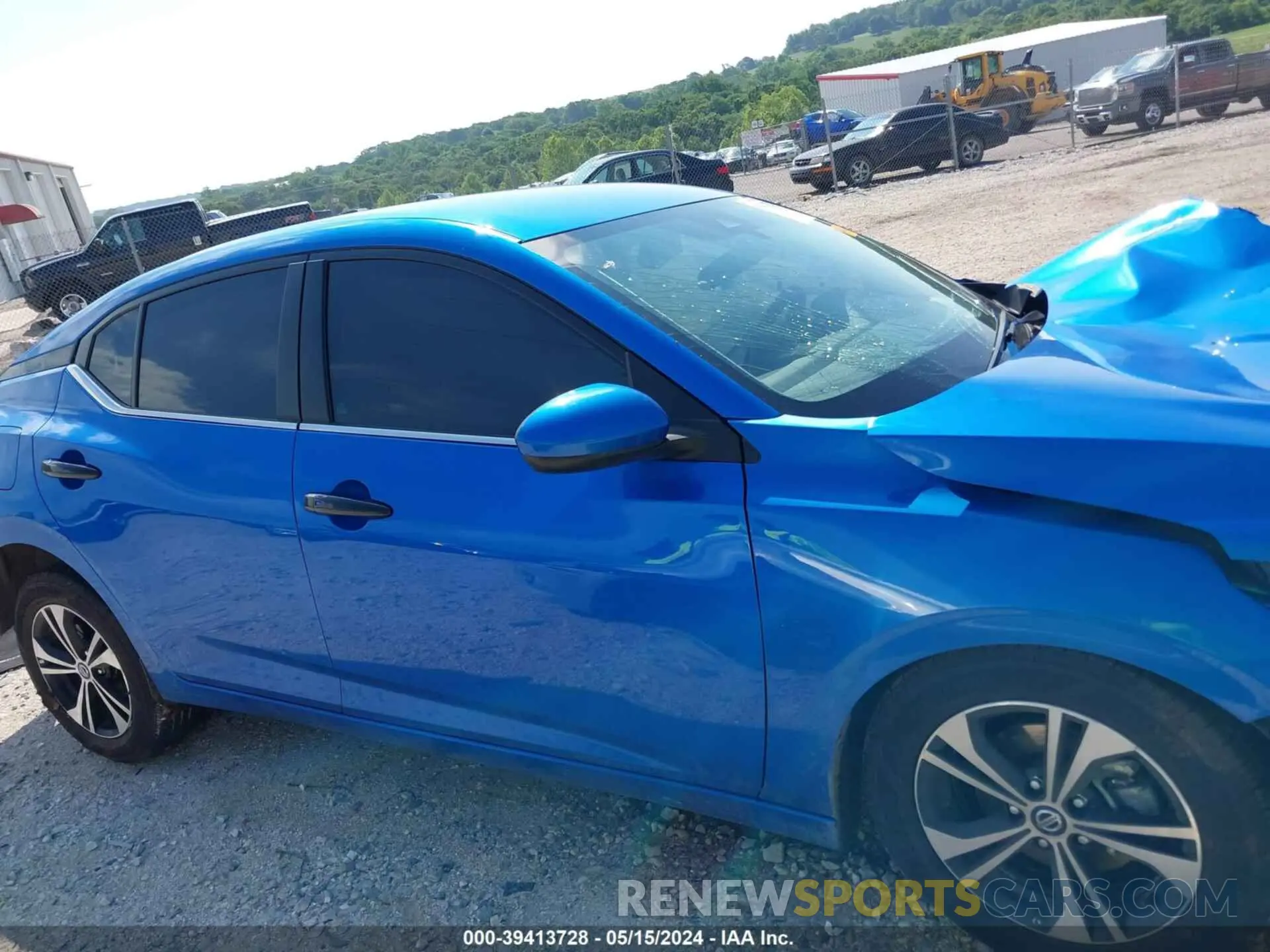 14 Photograph of a damaged car 3N1AB8CV9NY252172 NISSAN SENTRA 2022