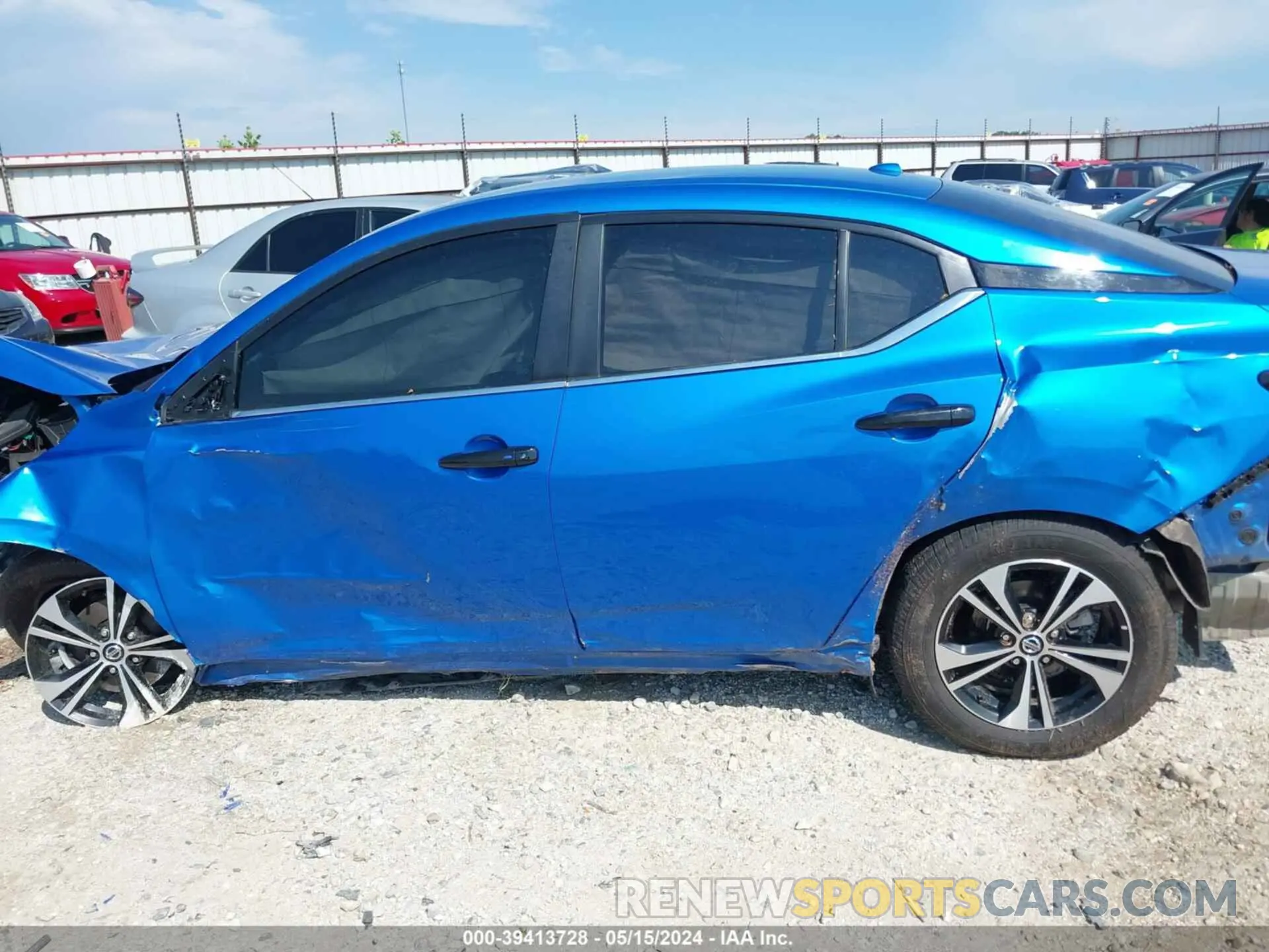 15 Photograph of a damaged car 3N1AB8CV9NY252172 NISSAN SENTRA 2022