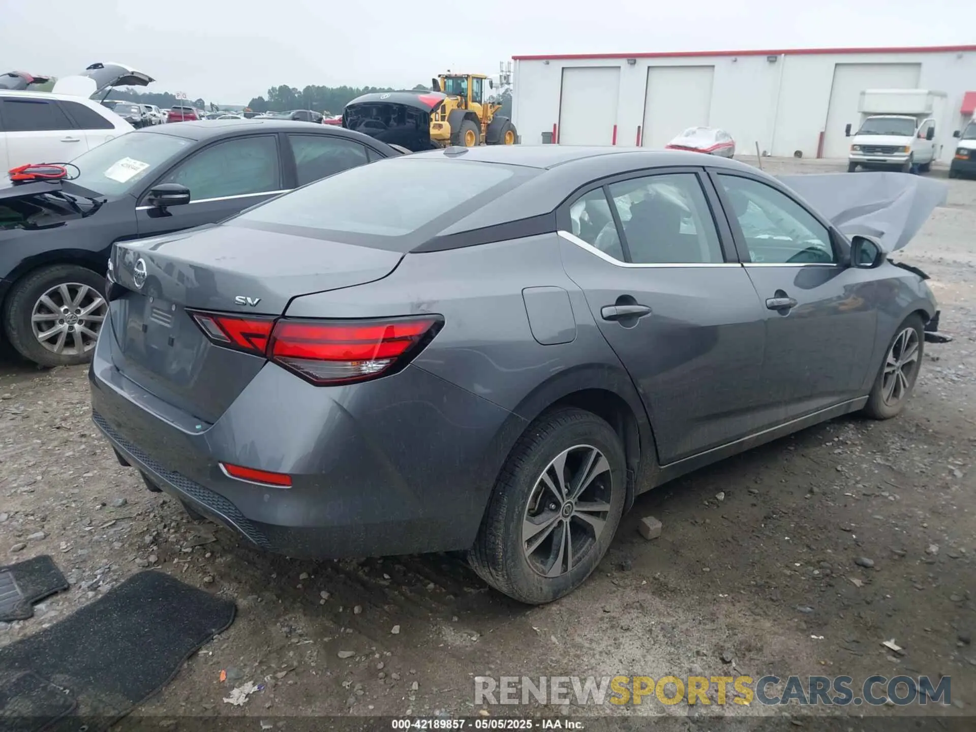 4 Photograph of a damaged car 3N1AB8CV9NY275287 NISSAN SENTRA 2022