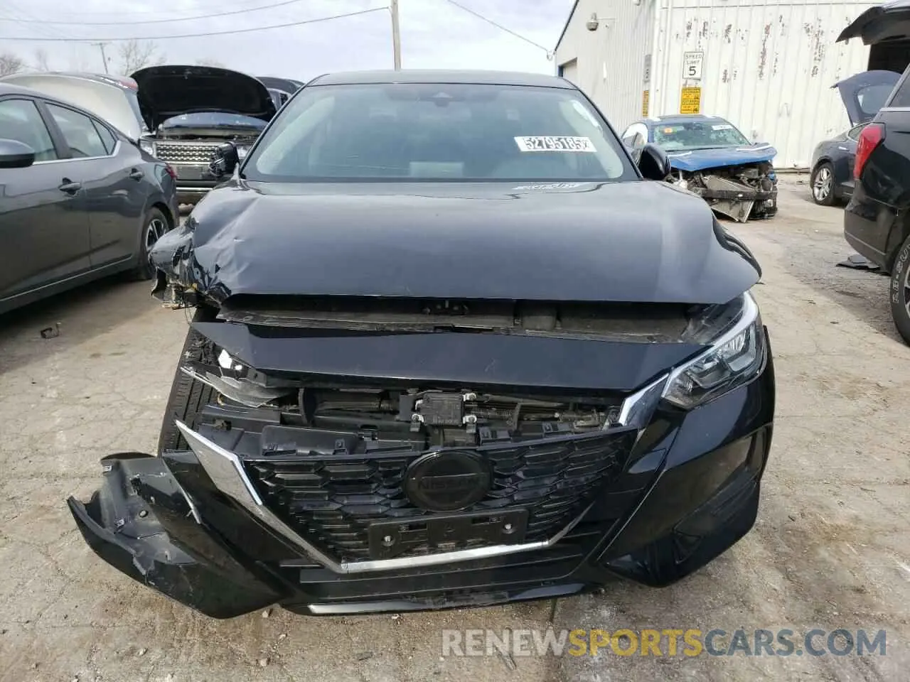 5 Photograph of a damaged car 3N1AB8CV9NY287861 NISSAN SENTRA 2022