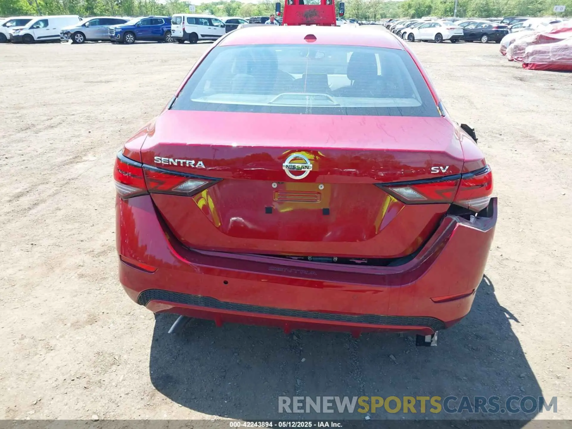 16 Photograph of a damaged car 3N1AB8CV9NY292820 NISSAN SENTRA 2022