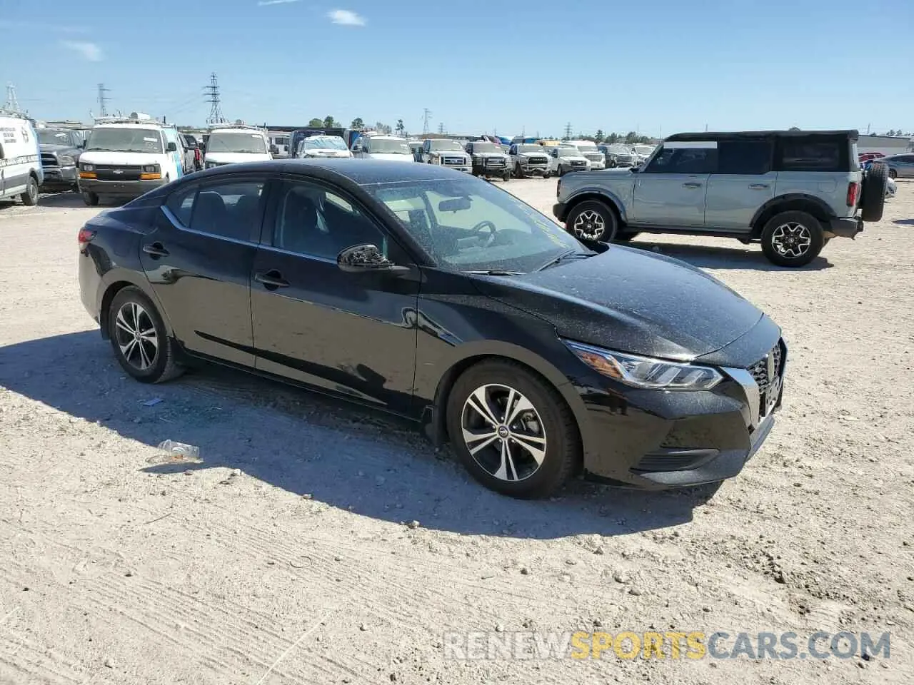 4 Photograph of a damaged car 3N1AB8CV9NY294759 NISSAN SENTRA 2022