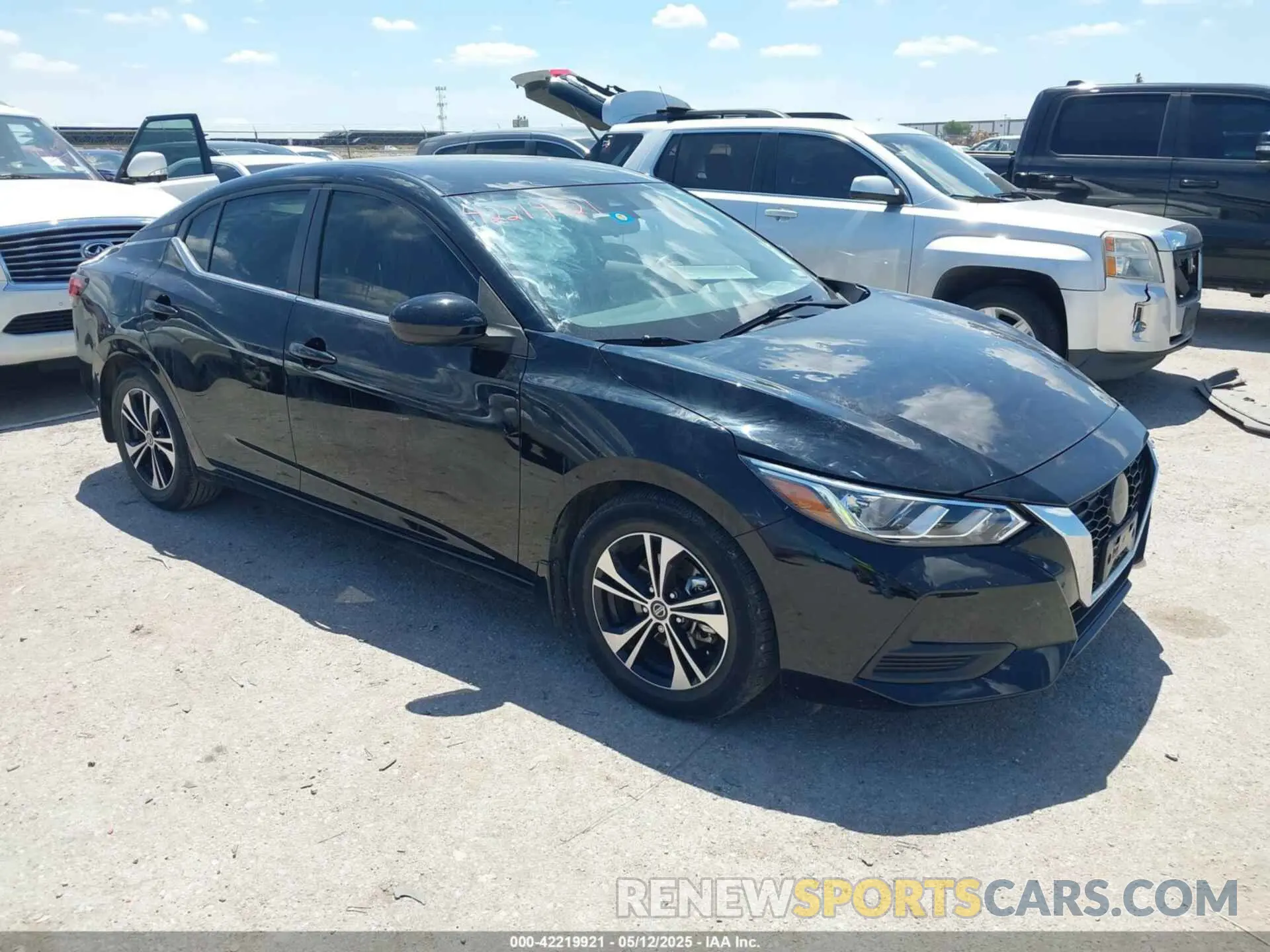 1 Photograph of a damaged car 3N1AB8CV9NY296270 NISSAN SENTRA 2022