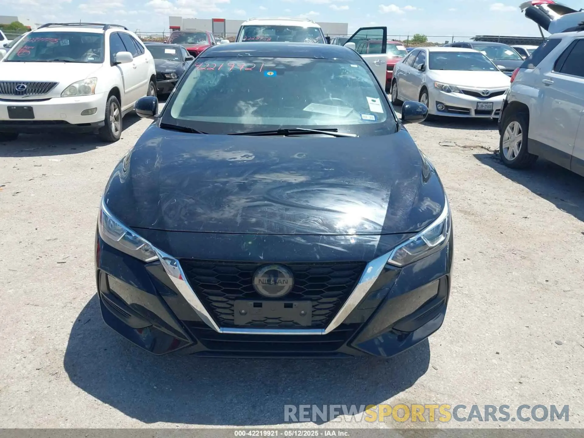 12 Photograph of a damaged car 3N1AB8CV9NY296270 NISSAN SENTRA 2022