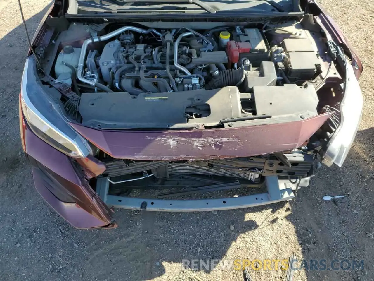 11 Photograph of a damaged car 3N1AB8CV9NY307445 NISSAN SENTRA 2022