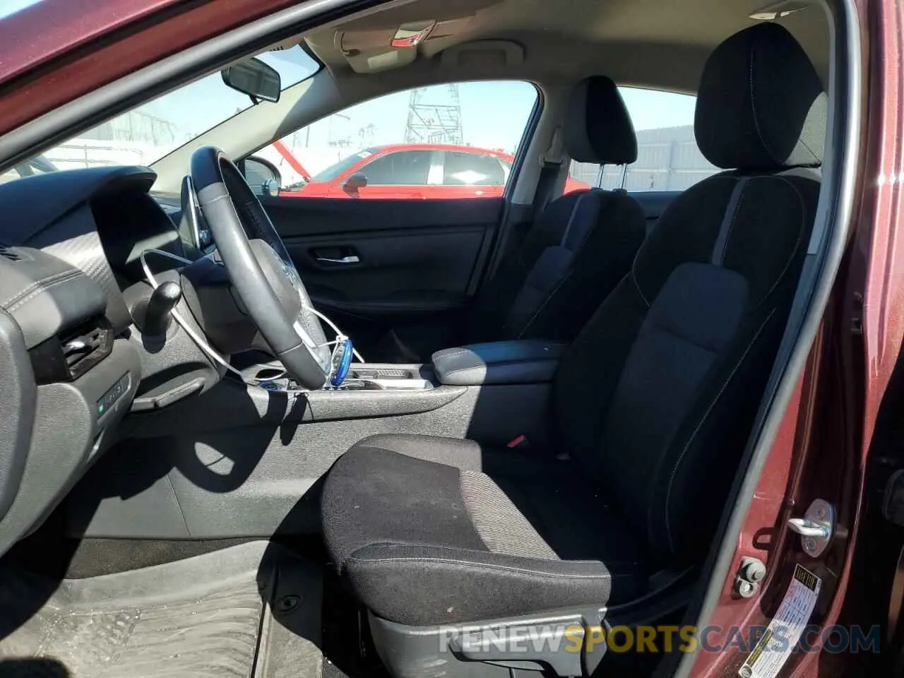 7 Photograph of a damaged car 3N1AB8CV9NY307445 NISSAN SENTRA 2022