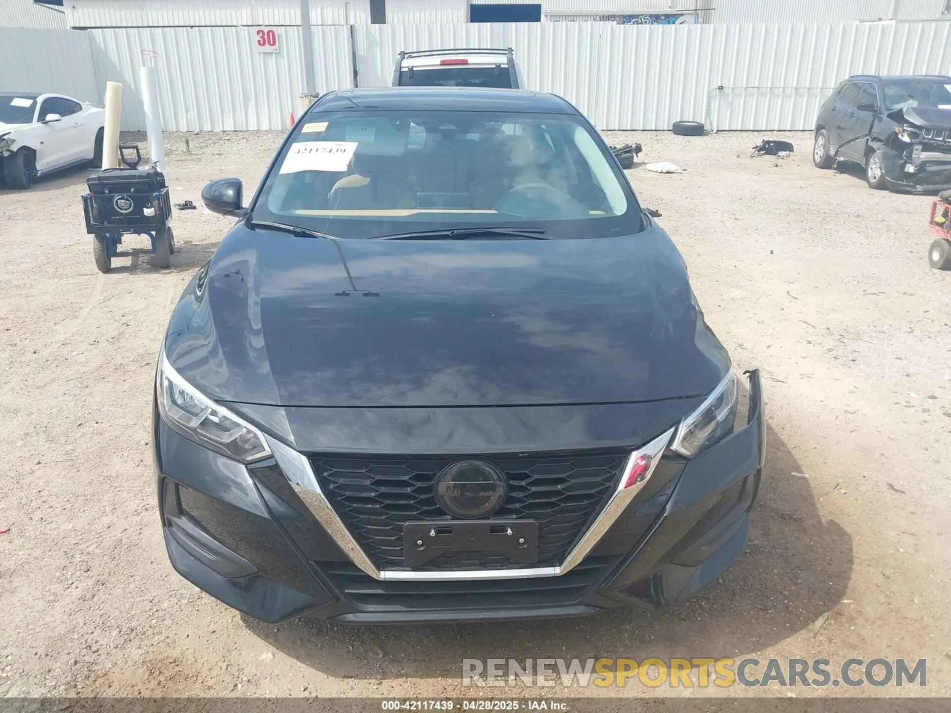 12 Photograph of a damaged car 3N1AB8CV9NY313875 NISSAN SENTRA 2022